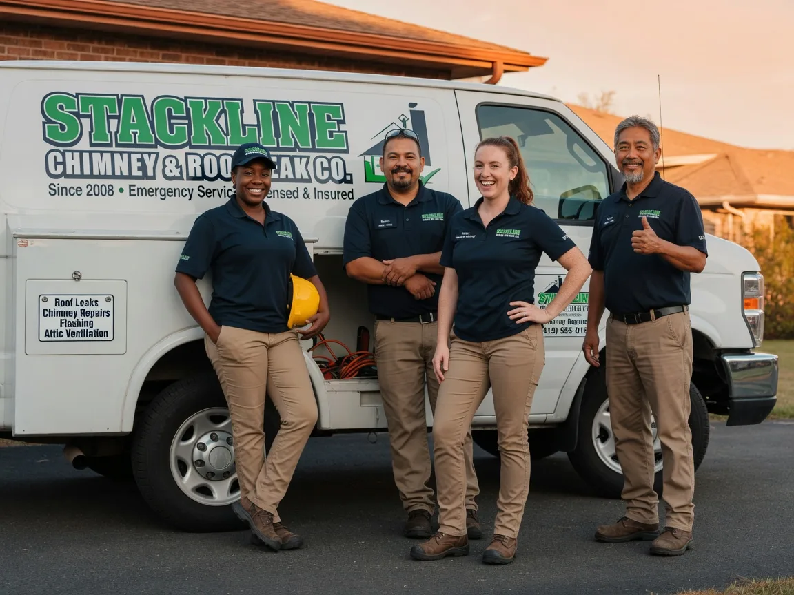 Chimney flashing repair company in Ogden, IA